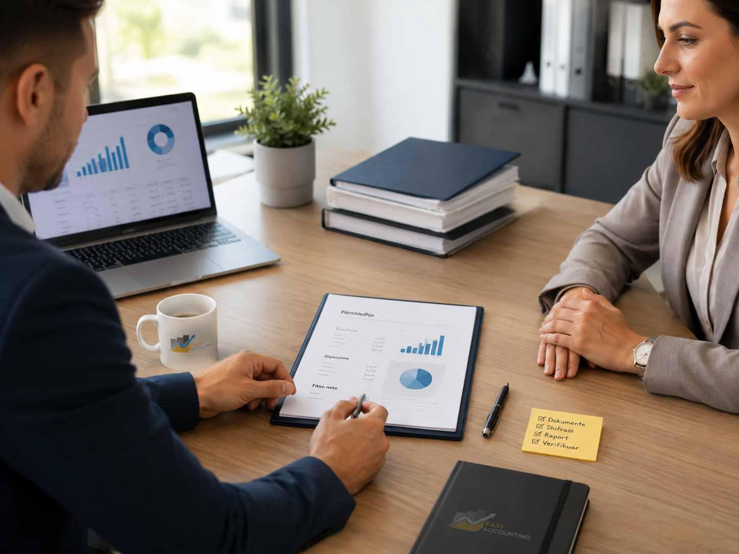 Dokumenti i qartë kursen kohë, pyetje dhe korrigjime në kontabilitet - Easy Accounting