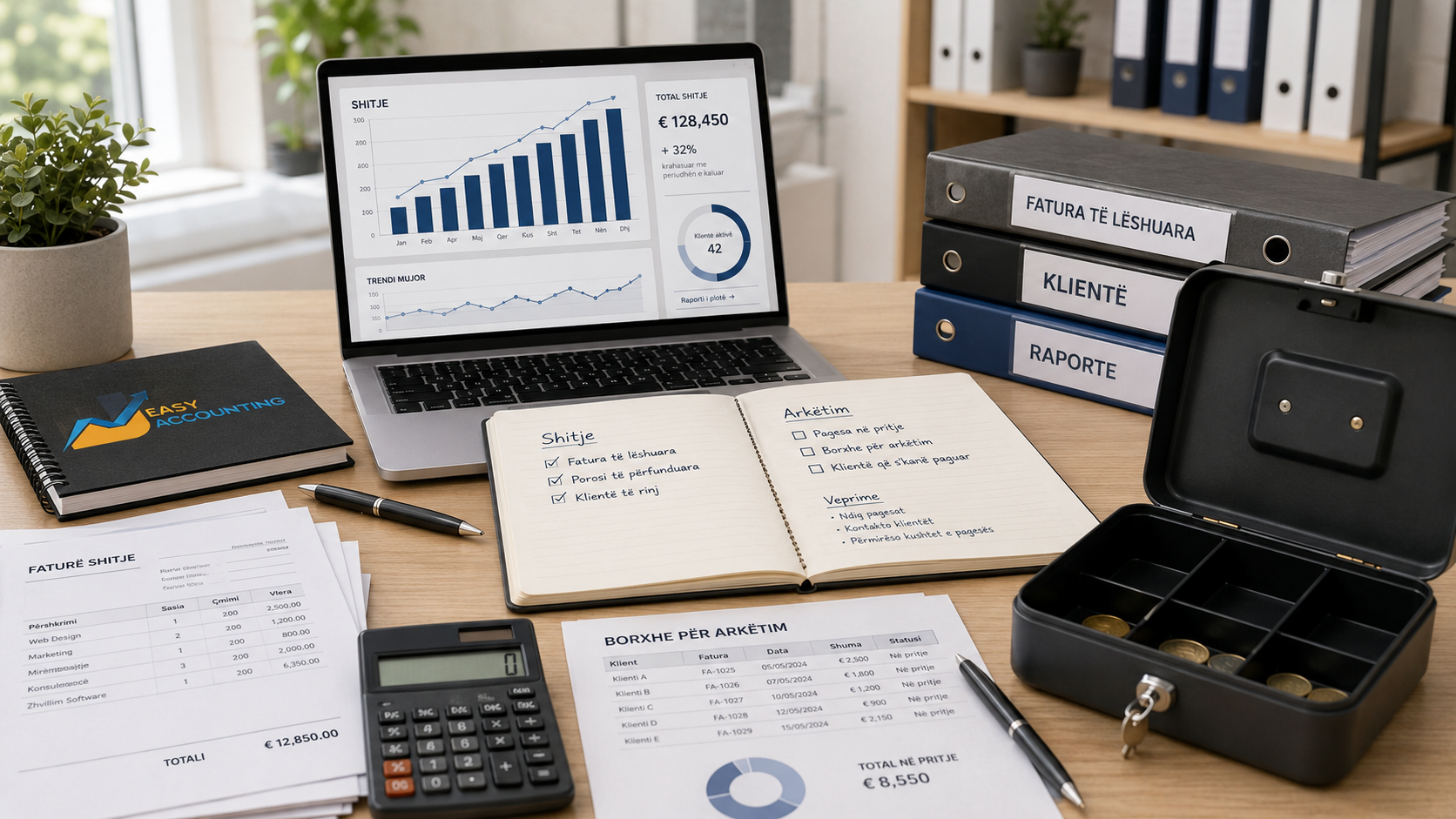 Pse biznesi ka shitje, por nuk ka para në llogari? Rrjedhë parash i shpjeguar thjesht - Easy Accounting