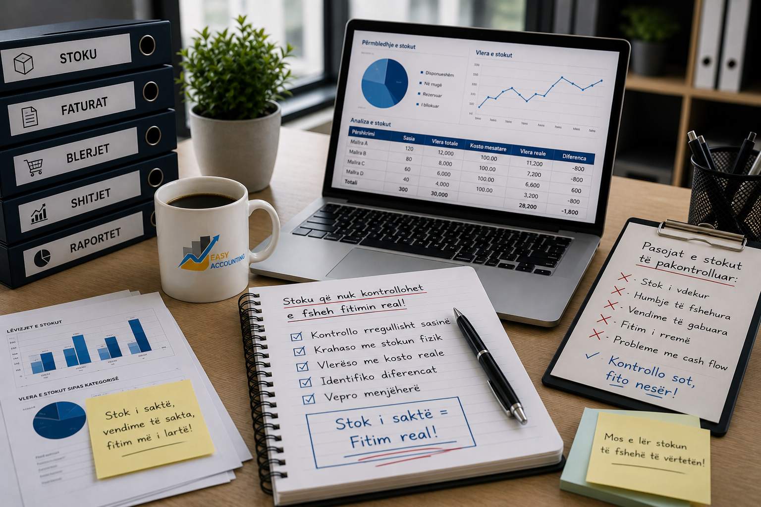 Stoku i pakontrolluar mund ta fshehë fitimin real të biznesit - Easy Accounting