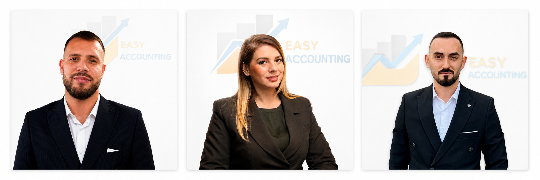Leonit Vërbovci, Emine Vërbovci dhe Dardan Rexhepi nga Easy Accounting